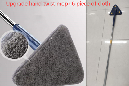 Extendable Triangle 360 Cleaning Mop